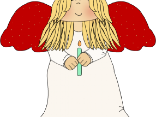 Christmas Angel Clip Art (640x480), Png Download