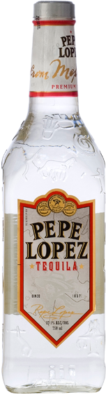 Pepe Lopez Tequila (313x560), Png Download