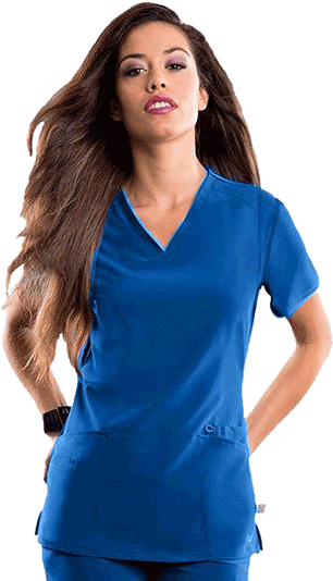 Scrubs - Girl In Scrubs (320x552), Png Download