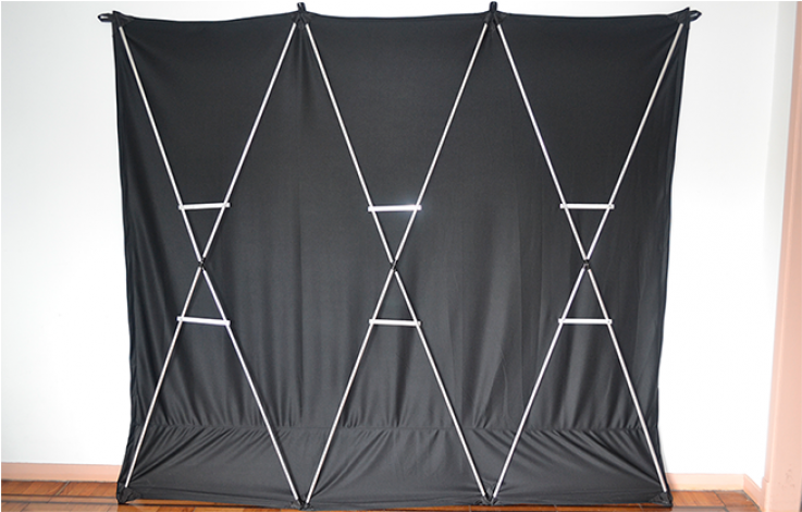 Lightweight Stage Curtain (black) By Nahuel Oliveria (736x828), Png Download