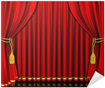 Theatre Curtain (400x400), Png Download