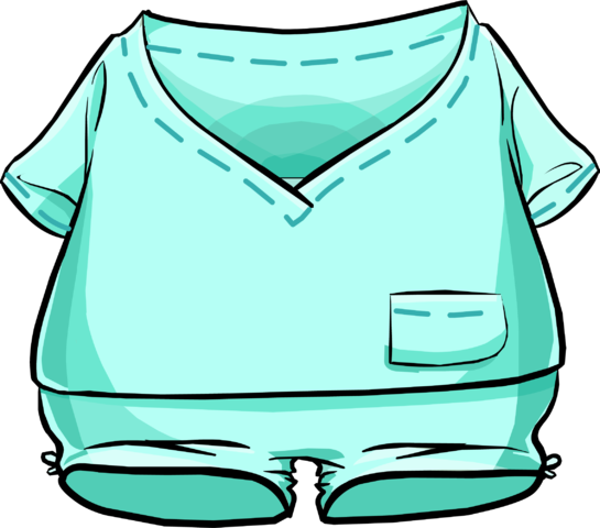 Scrubs Icon - Club Penguin Medico (545x480), Png Download