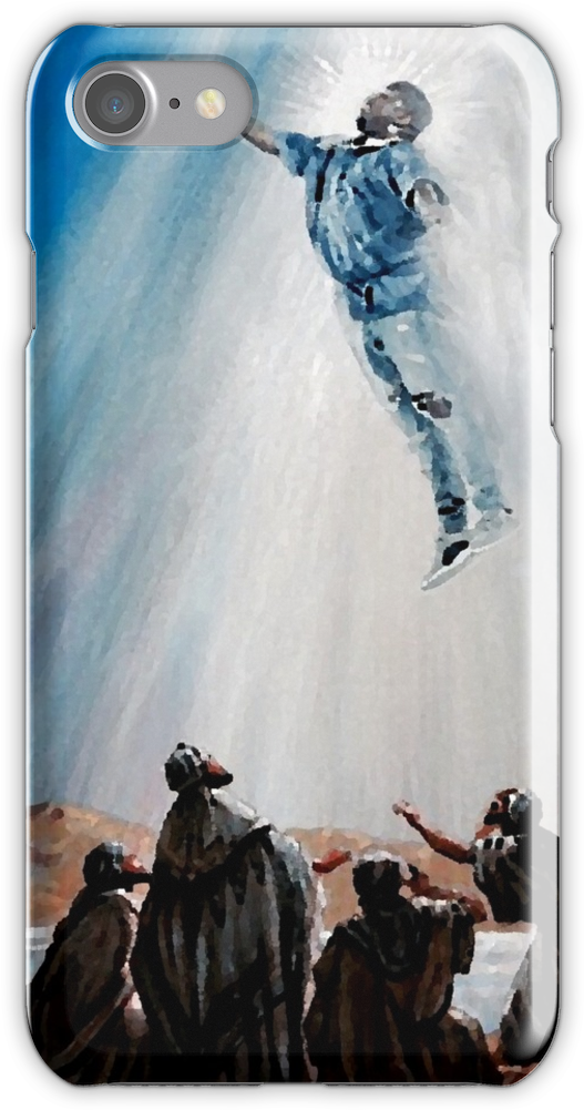 Yeezus Just Rose Again Iphone 7 Snap Case - Art (750x1000), Png Download