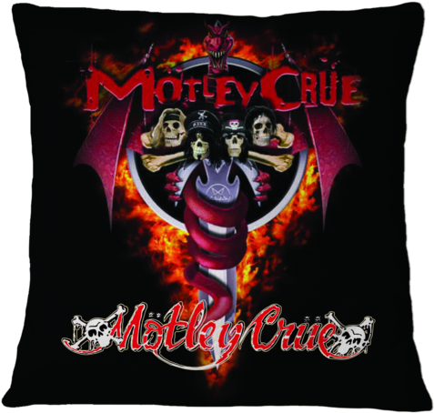 Motley Crue Pillow - Motley Crue (480x480), Png Download