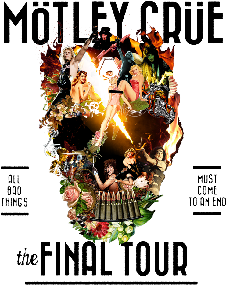 Mötley Crüe - Bluray Motley Crue Last Live Los Angels (900x1019), Png Download