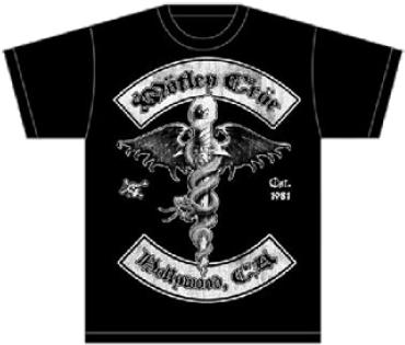 Motley Crue Back Patch (550x550), Png Download
