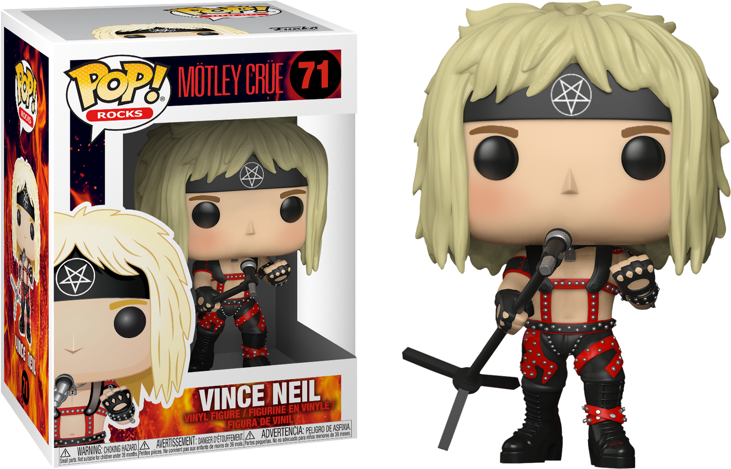 Funko Pop Motley Crue (1500x964), Png Download