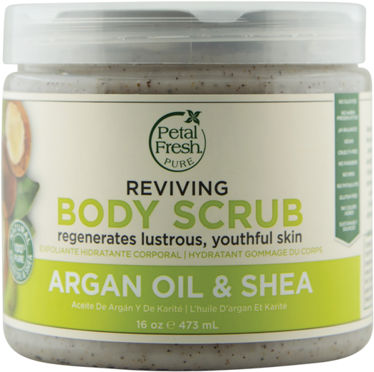 Petal Fresh Pure Argan Shea Body Scrub - Petal Fresh - Body Butter Smoothing Coconut - 8 Oz. (800x800), Png Download