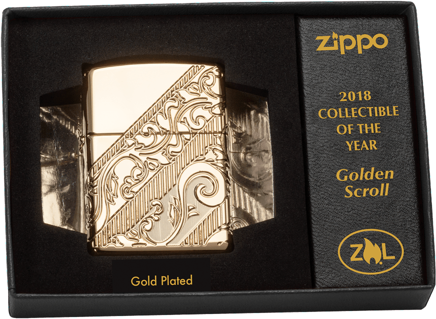 2018 Collectible Of The Year Lighter Packaging Inside - Zippo 2018 Collectible Of The Year (1024x1024), Png Download