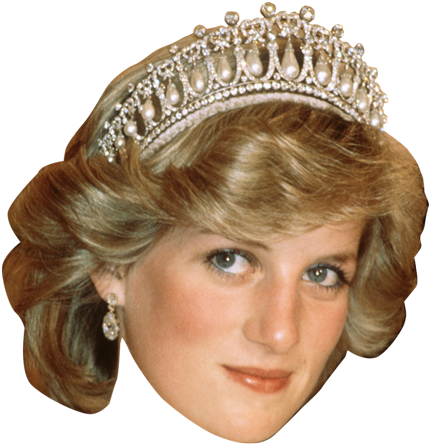 Diana-tiara - Kate Middleton Diana Style (500x501), Png Download