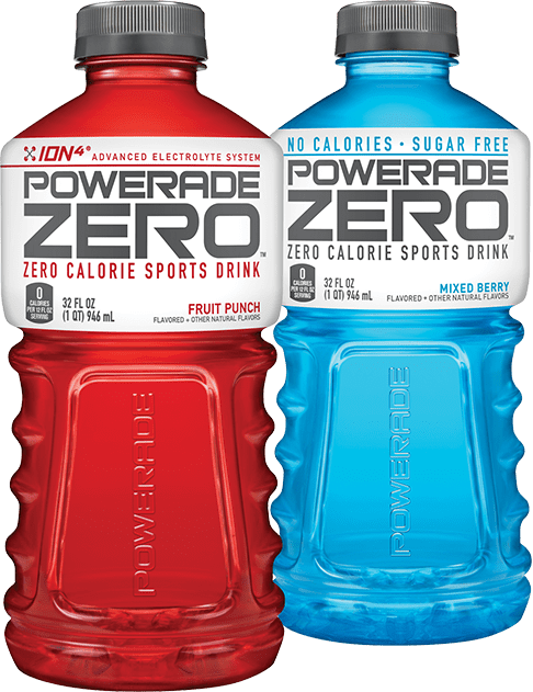 Powerade Zero (486x631), Png Download