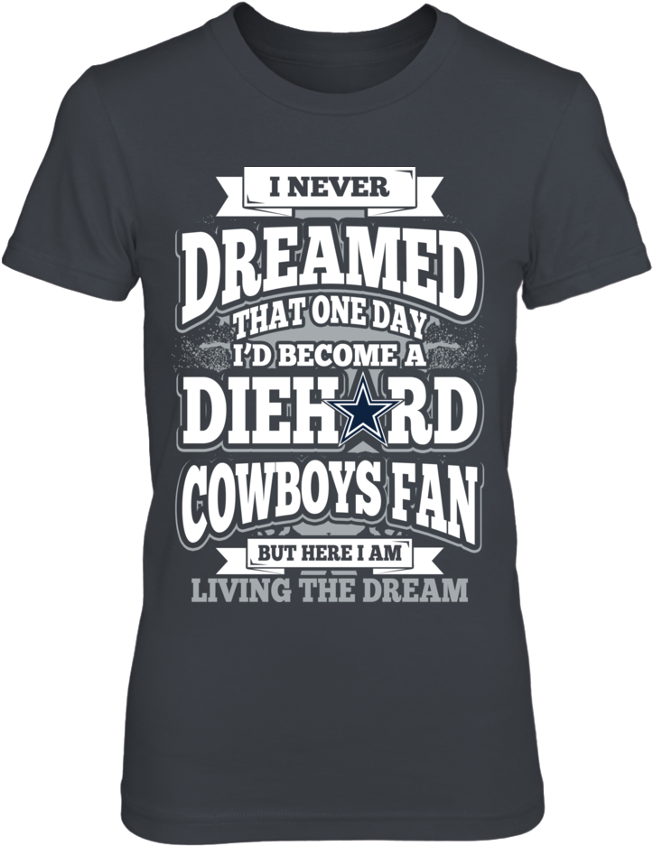 Diehard Dallas Cowboys Fan Dream Front Picture - Girl Loves Dak Prescott (1000x1000), Png Download