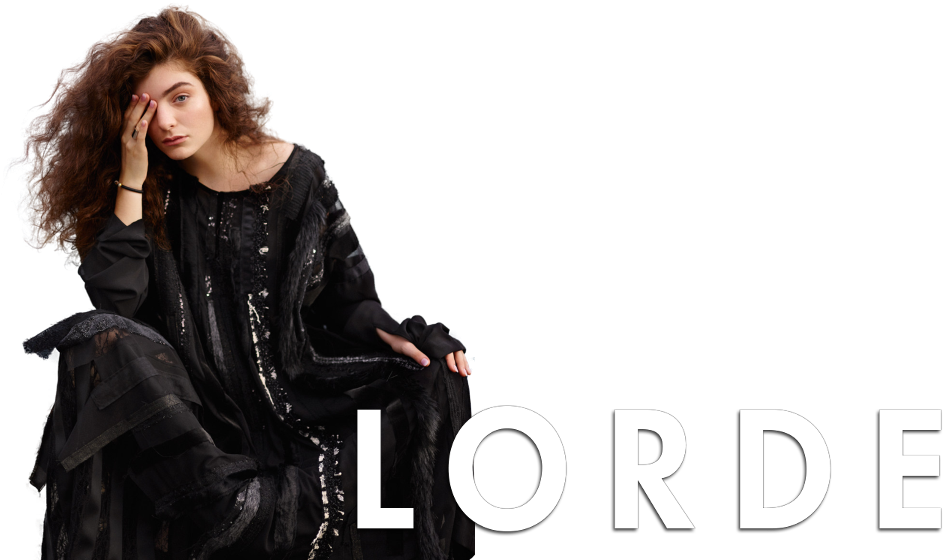 Clearart - Lorde Photoshoot (1000x562), Png Download