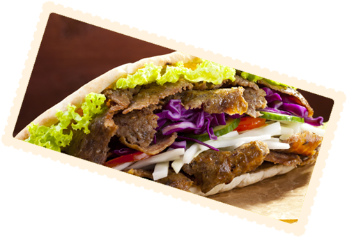 Family Place Kebab - Donair Kebab (501x346), Png Download