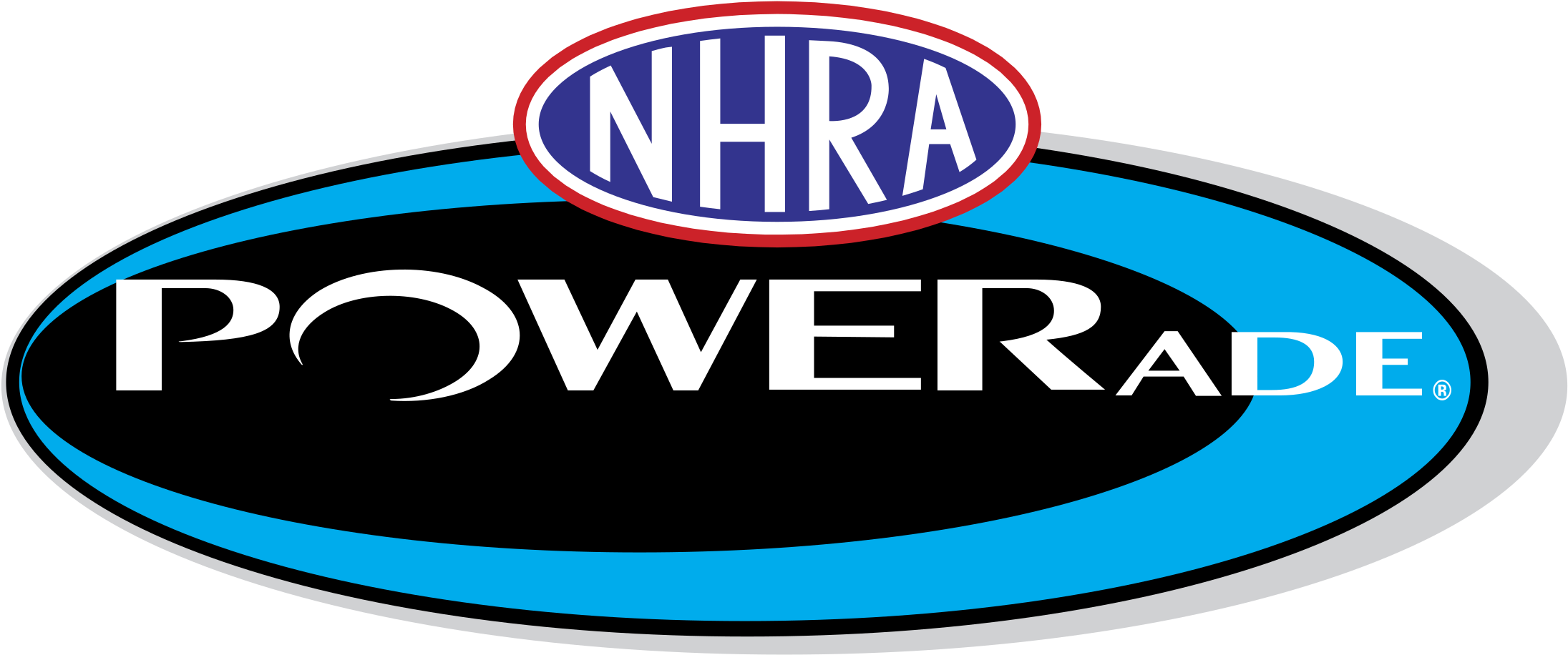 Nhra Powerade Logo Png Transparent - Nhra Drag Racing Flag (2400x2400), Png Download