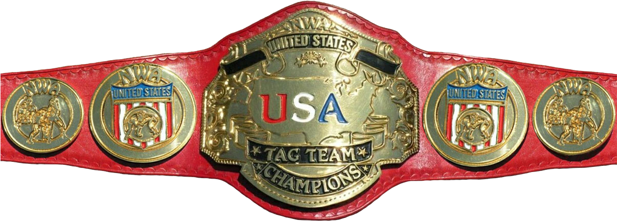 Wcwwwe World Cruiserweight Title Wrestlingtitlescom - Nwa United States Tag Team Championship Title (1206x456), Png Download
