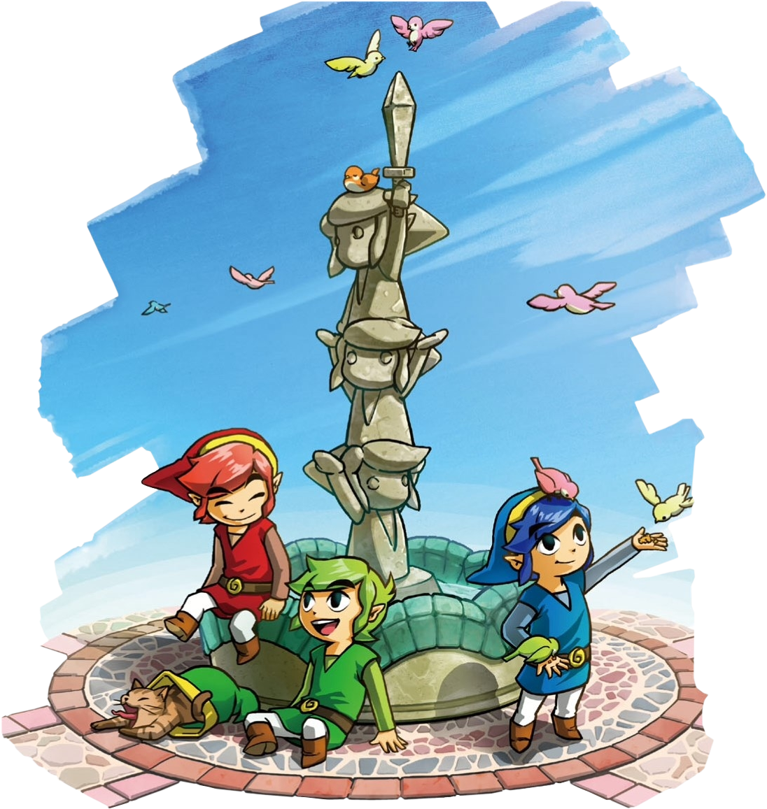 Triforce Heroes (1130x1182), Png Download