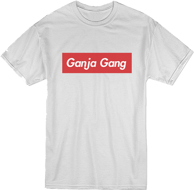 Ganja Gang Supreme Tee (750x750), Png Download