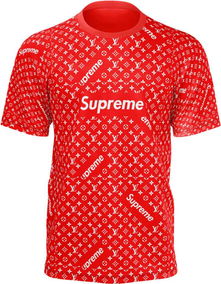 Supreme X Lv - Brighton (1024x1024), Png Download