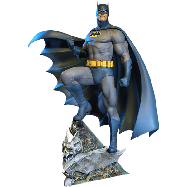 Super Powers Batman Maquette (600x600), Png Download