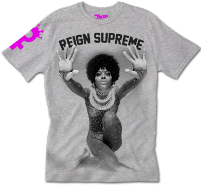 Diana Tee - Diana Ross Afro (406x406), Png Download
