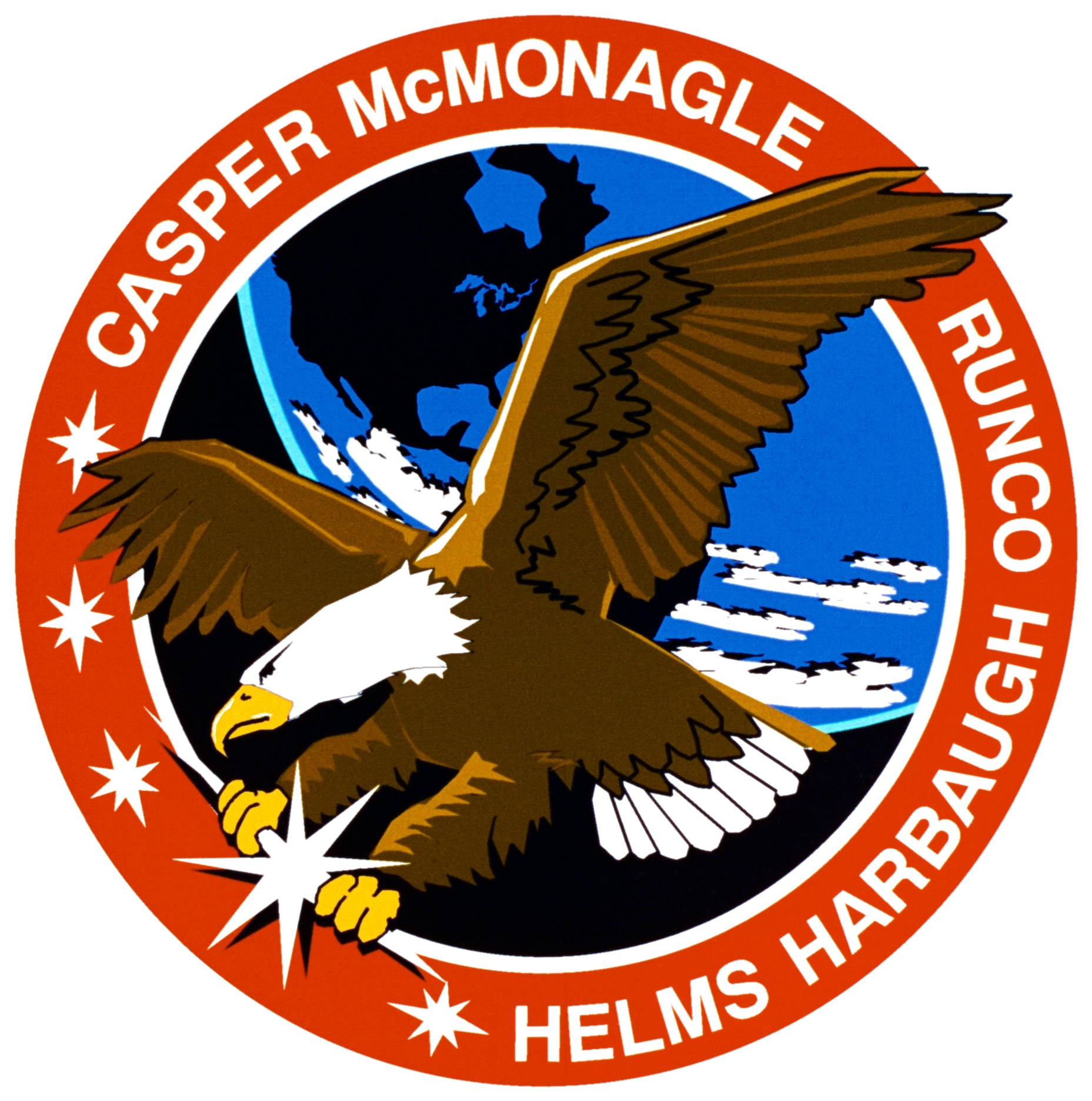 Sts 54 Patch - Sts 54 (1876x1890), Png Download