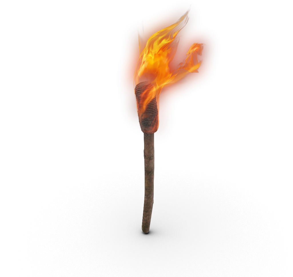 Ftestickers Torch Fire Antorcha Stickers Freetoedit - Torch (1024x1024), Png Download