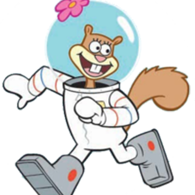 Sandy Cheeks - Sandy From Spongebob (400x400), Png Download