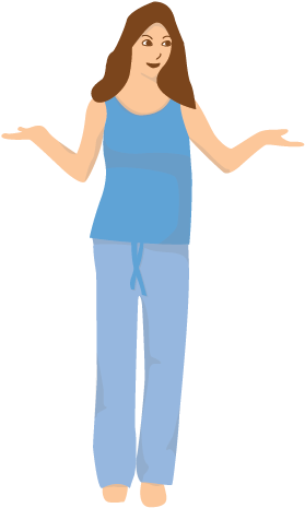 Not Sure - Don T Know What To Do Png (658x658), Png Download
