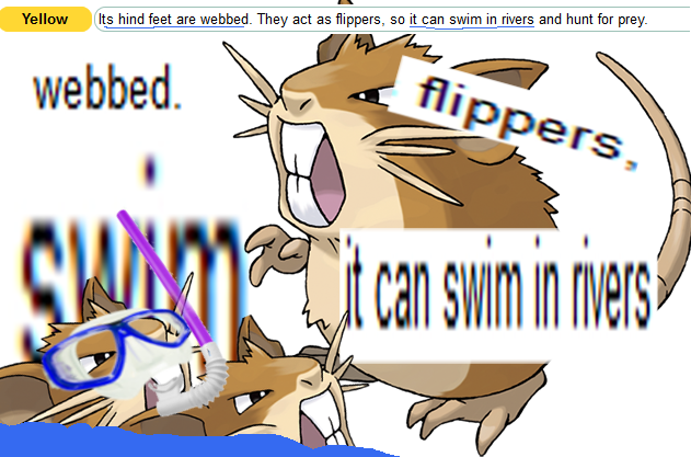 Type Alolan Raticate Confi - Raticate (631x417), Png Download