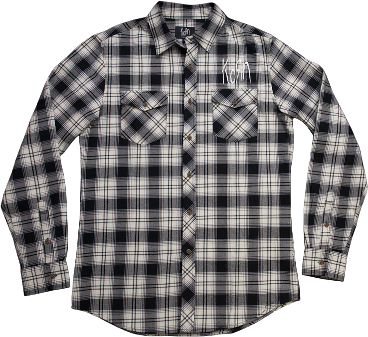 Korn Flannel Shirt - Shirt (750x750), Png Download