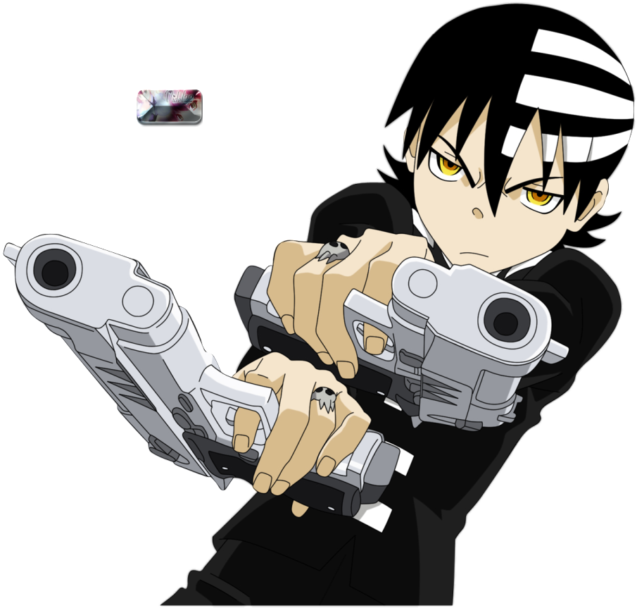 Death The Kid Soul Eater (493x500), Png Download