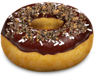 Collard Greens - Donut (451x278), Png Download