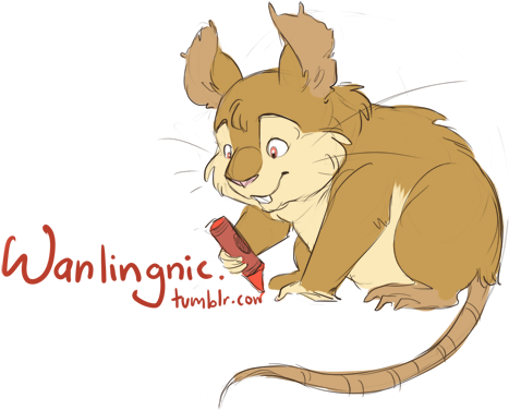 Eraticate C - Raticate Cute (530x423), Png Download