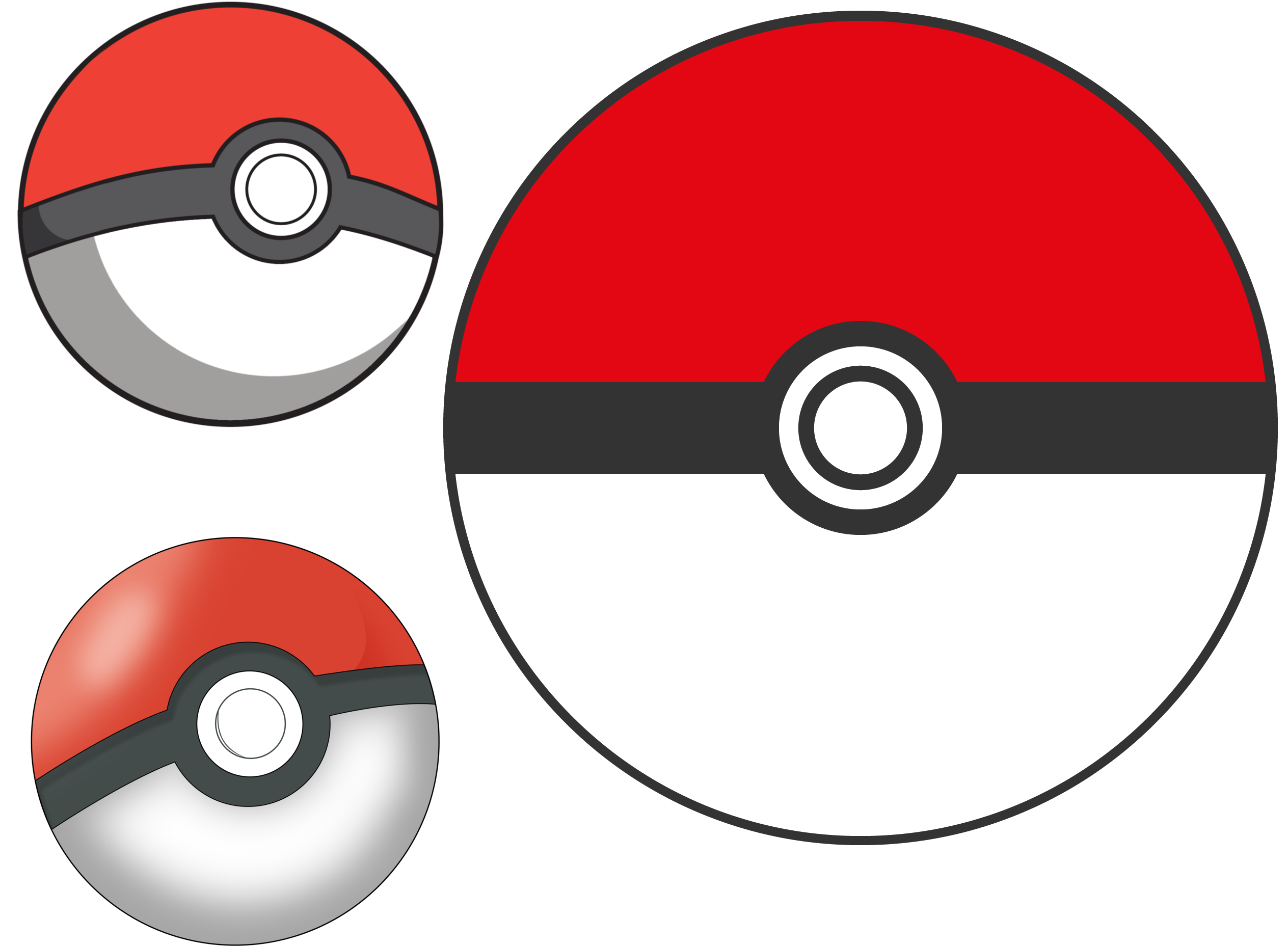 466kib, 2552x1998, Pokeball - Gameplay Of Pokémon (2552x1998), Png Download