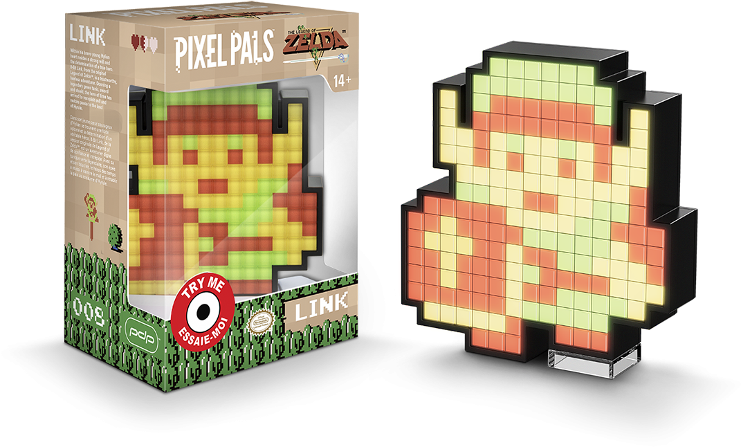 8-bit Link - - Pixel Pals Nintendo 8 Bit Link (1200x800), Png Download