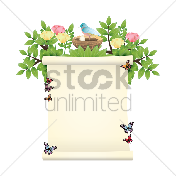 Spring Season Border Clipart Floral Design - Spring Season Border (600x600), Png Download