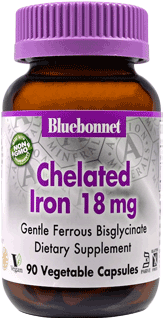 Bluebonnet Chelated Iron (90 Vegcaps) - Bluebonnet Nutrition - Chelated Iron 18 Mg. - 90 Vegetable (427x320), Png Download