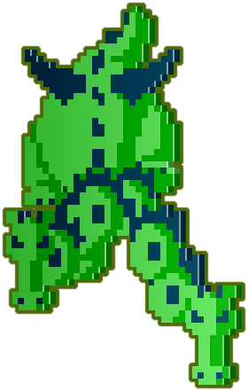 Gleeok - Legend Of Zelda Gleeok Sprite (280x441), Png Download