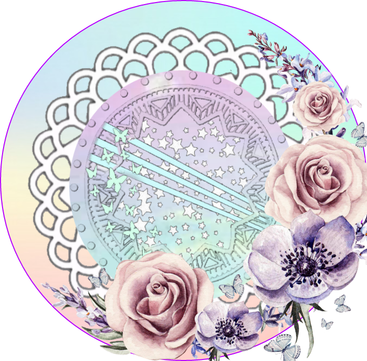 Icons Flowers Cute Kawaii Anime Sticker - عيد مبارك We Heart (720x708), Png Download