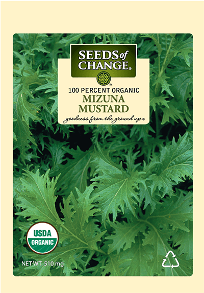 Organic Mizuna Mustard Seeds - Seeds Of Change 21076 Organic Zesty Cln Quinoa Blend (573x573), Png Download