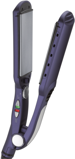 2-inch Tourmaline Ceramic Wet/dry Flat Iron - Conair Cs44rcs Dry 'n Straight 2-inch Ceramic Straightener (550x550), Png Download