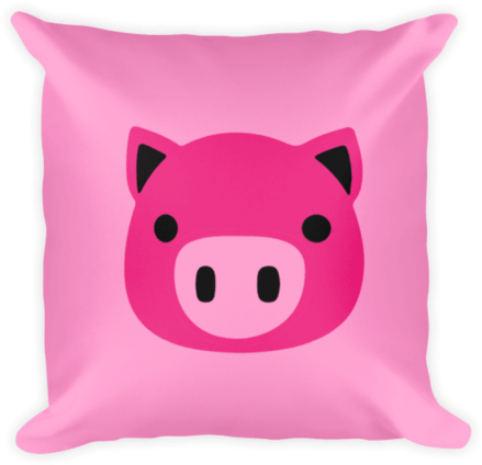 Pig - Pillow (480x480), Png Download