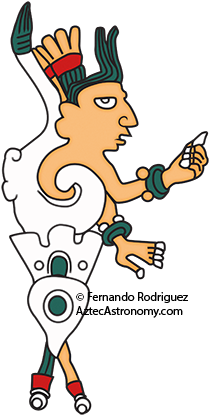 The Conch Shell Lord Constellation - Tēcciztēcatl (300x500), Png Download