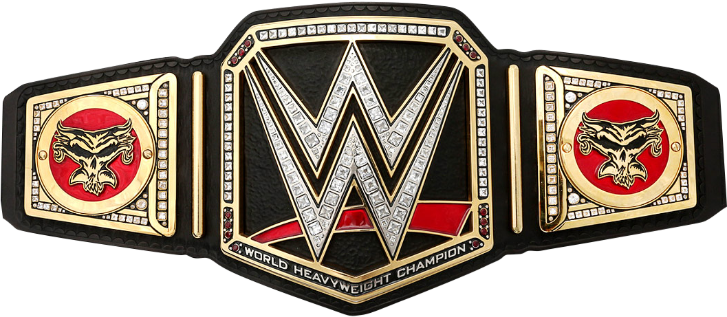 Wwe World Heavyweight Championship 20aug Wwe-ic Larger - Grim Toy Show Champions (1098x490), Png Download
