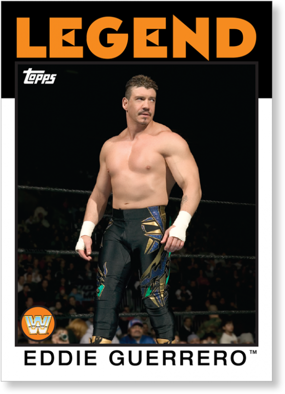 Eddie Guerrero - 2016 Topps Heritage Wwe Ricky The Dragon Steamboat (1440x975), Png Download