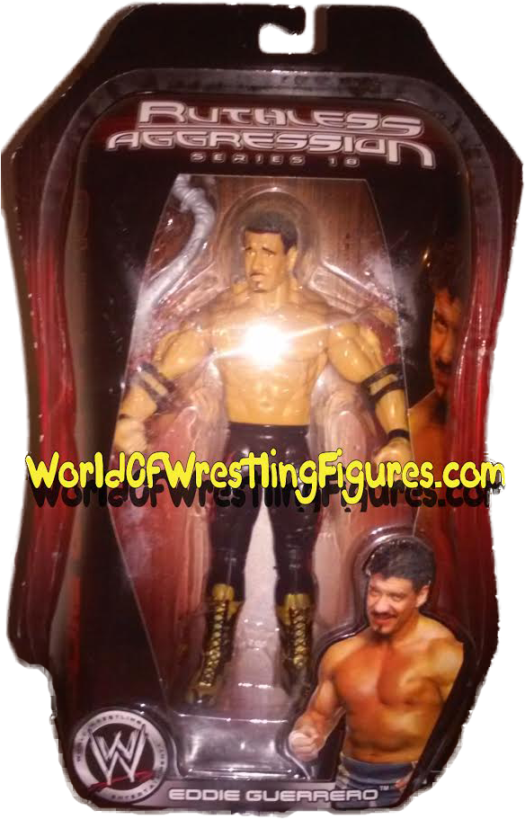 Eddie Guerrero Ruthless Aggression - Jakks Pacific Wwe Wrestling Ruthless Aggression Series (592x969), Png Download