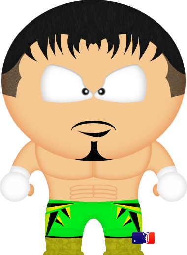 Eddie Guerrero By Spwcol - Kurt Angle (380x518), Png Download