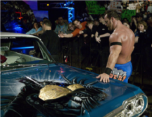 Batista In Car (678x380), Png Download