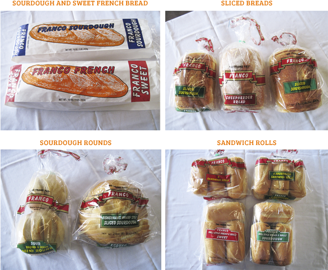 Franco Baking Company - French Bread Grocery Store (700x600), Png Download